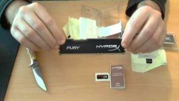 Kingston HyperX Fury DDR3 1866MHz overview