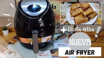  NUEVA AIR FRYER XXL, 5,5 Litros / UNBOXING + RECETA!!!!