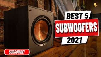 Best 5 Subwoofers of 2021 - Polk HTS | Klipsch R-120SW | Audio PSW10 | SVS SB-1000 | Sonos SUB