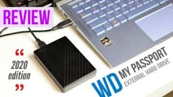 New 2020 WD My Passport External Hard Drive Review | Trendated Tech