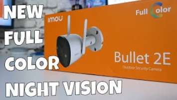 IMOU Bullet 2E 1080p IP Wifi Security Camera FULL Color Night Vision Windows 10 Support