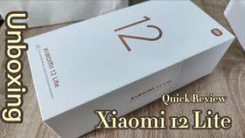 Diaries| Unboxing I Xiaomi 12 Lite: Quick review I Vlogging Camera | #lifestyle