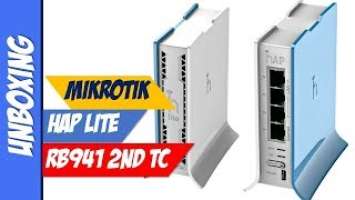 UNBOXING Mikrotik hAP lite RB941 2nD TC Murah bukan Murahan dan Handal