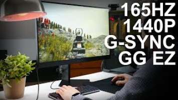 HP Omen 27 165Hz 1440p g-sync gaming monitor review