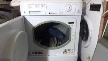 Review and demonstration: Hotpoint TCM580 8kg condenser dryer.