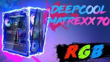 Обзор Deepcool matrexx 70 add-rgb 3f