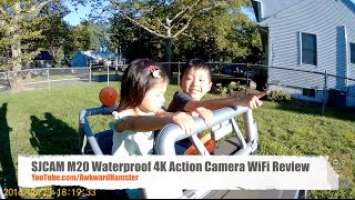 SJCAM M20 Waterproof 4K Action Camera WiFi Review