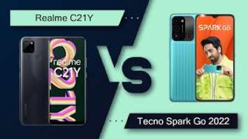 Realme C21Y Vs Tecno Spark Go 2022 - Full Comparison [Full Specifications]