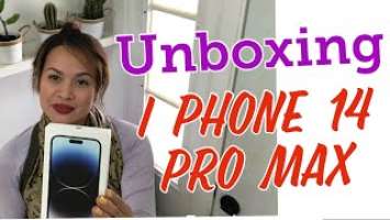 Unboxing my iPhone 14 Pro Max and quick set up plus accessories
