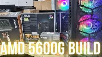 Budget AMD Gaming PC Build AMD Ryzen 5 5600G TUF GAMING B450M PRO II Tech Land