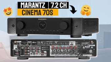 7.2 Channel - Marantz Cinema 70S Home Theater Receiver Reviews In 2022