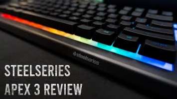 SteelSeries Apex 3 Review