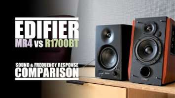 DSAUDIO.review ||  Edifier MR4 vs Edifier R1700BT  || sound.DEMO