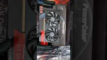 Powercolor Radeon™ RX 6600 Fighter 8GB GDDR6 128-bit - unBoxing #shorts