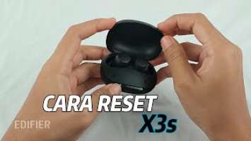 Tutorial Reset Edifier X3s