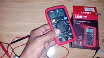 UNI T UT33C+ Digital Multimeter Review | Price  in Urdu/Hindi