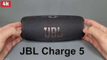 JBL Charge 5 Bluetooth Speaker Review (Available in 4K)