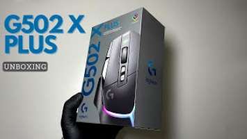 Logitech G502 X PLUS Superlight gaming mouse unboxing | First look