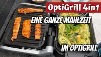 Der neue OptiGrill 4in1 - Eine komplette Mahlzeit im OptiGrill: Paprika-Lachs mit Zucchini-Raspel