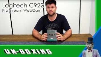 Logitech C922 Pro Stream Webcam Unboxing | Tech Man Pat