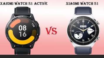 Xaiomi Watch S1 Active VS Xiaomi Watch S1 Comparison