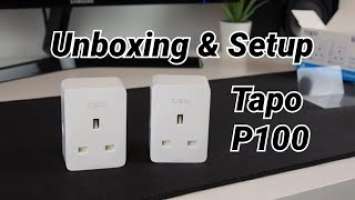 TP Link Tapo P100 Smart Socket Unboxing & Setup