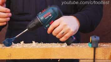 Bosch GSR 12V-30, 12V, Brushless cordless drill - work demonstration