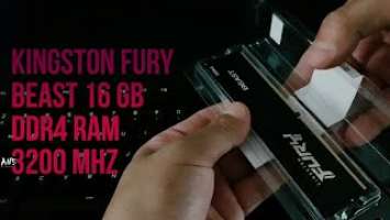 Unboxing & Installing | Kingston Fury Beast 16GB DDR4 RAM 3200 Mhz