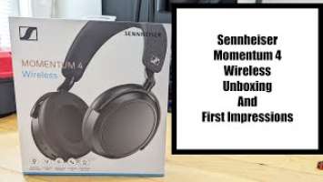 Sennheiser Momentum 4 Wireless Unboxing