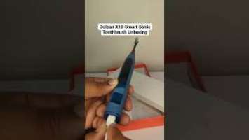 Oclean X10 Smart Sonic Electric Toothbrush | Quick Unboxing #shorts