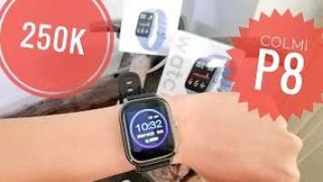 Smartwatch Colmi P8  giá chỉ 250k trên shopee và cái kết | Ngon hơn sức tưởng tưởng | Review