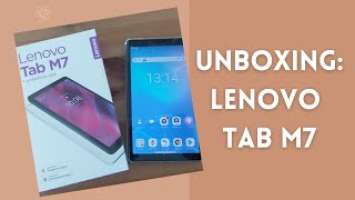 UNBOXING Lenovo Tab M7