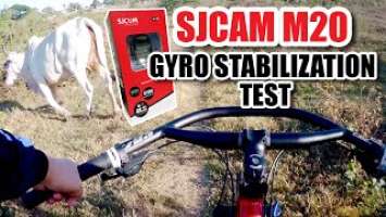 SJCAM M20 Gyro Stabilization Review test! #sjcam #sjcamm20 #gyrostabilization #stabilizer