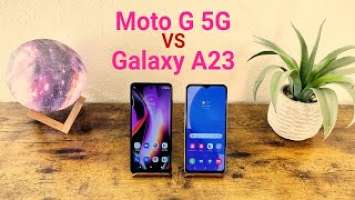 Motorola Moto G 5G vs Samsung Galaxy A23