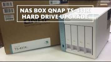 QNAP TS-431K NAS Hard Drive Upgrade | Step-by-Step Installation Guide | UNBOXING!!