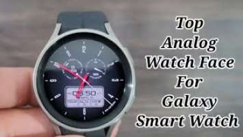 Galaxy Watch 5 Premium Analog Watch Face