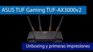 ¡Conoce este router gaming con WiFi 6 barato! ASUS TUF-AX3000v2 con Wi-Fi Mesh