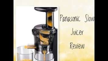 MJL500 Panasonic Slow Juicer