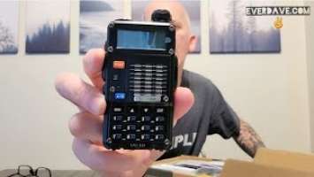 GREAVAL (Baofeng) UV-5R 8w - #Unboxing #hamradio | EverDave