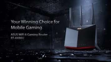 Your Winning Choice for mobile gaming -  RT-AX86U | ASUS ROUTER ❤️ | #SHORT Shorts #ASUS #ROGROUTER