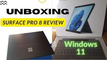 Microsoft Surface Pro8 ll Unboxing and Setting Up ll Aby vlogs