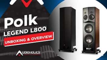 Polk L800 SDA Speaker Unboxing & Setup