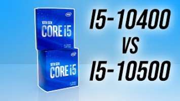 Intel i5-10400 vs i5-10500 - Worth Paying More?