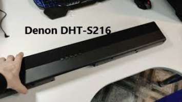 Обзор саундбара Denon DHT-S216