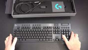 Logitech G915 Unboxing