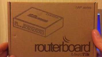 Распаковка Mikrotik rb952Ui-5ac2nD