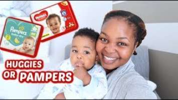 PAMPERS vs HUGGIES - The MOM LIFE || Mommy and Baby Approved