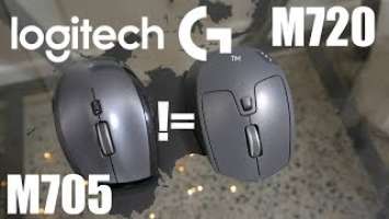 True Successor - Logitech M720 Triathlon compared to M705 - Mouse Review