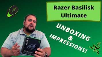 Razer Basilisk Ultimate | Unboxing and Installed!