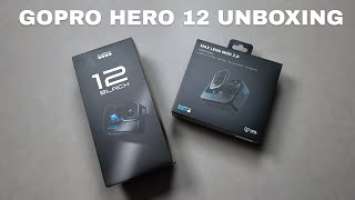 GoPro Hero 12 Black Unboxing and Setup + Max Lens Mod 2.0